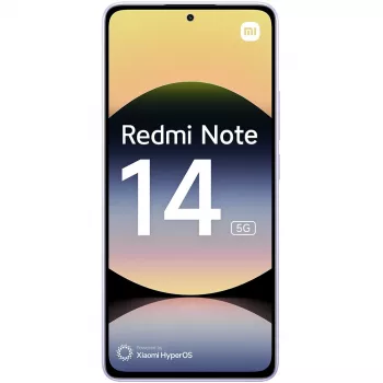 Išmanusis telefonas „Xiaomi Redmi Note 14 5G“, 6,67 col. OLED, 8 GB RAM, 256 GB, levandų, 5110 mAh