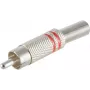 shiverpeaks BS52000-R RCA laido jungtis, nerūdijantis plienas (BS52000-R)