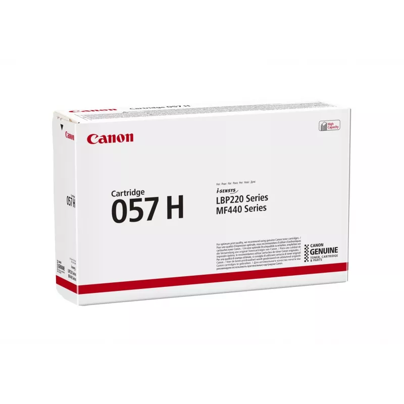 Canon 057H dažiklio kasetė 1 vnt. Originali juoda