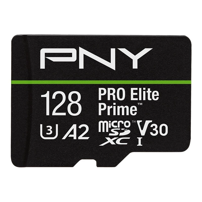 Atminties kortelė microSDXC Elite Prime 128GB + SD adapteris + USB-A kortelių skaitytuvas