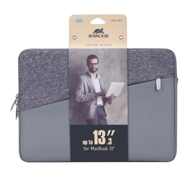 Rankovė Rivacase 7903 33,8 cm (13,3 col.) Pilka