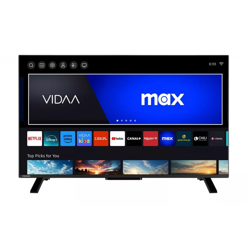 TV QLED 40 colių 40QV2F63DG