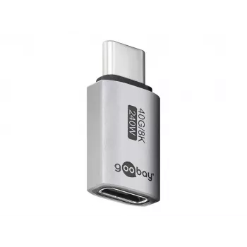 Goobay USB-C adapteris tiesus USB4 - kištukas> lizdas (74447)