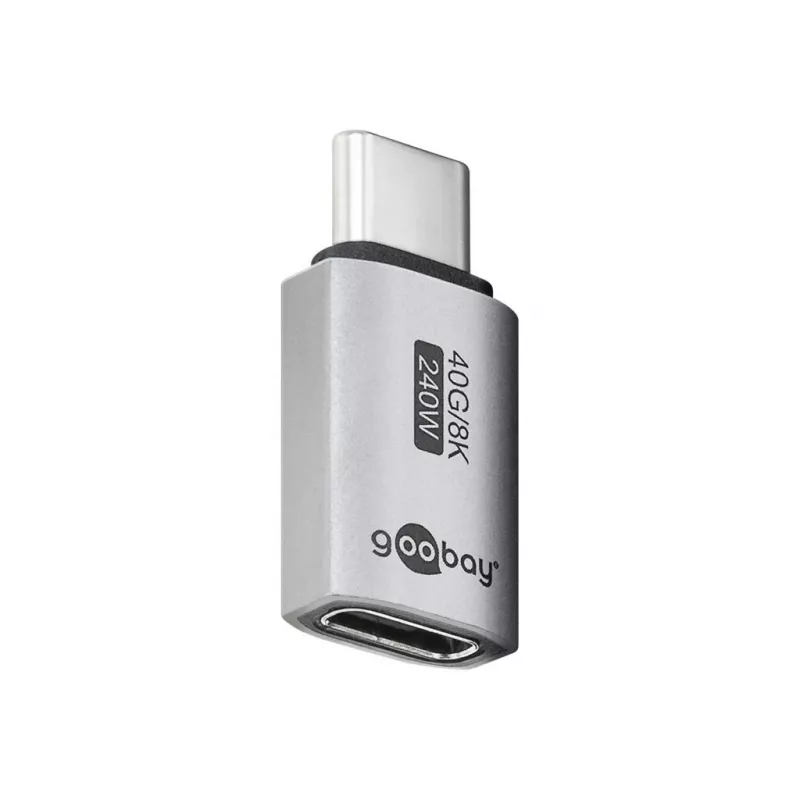 Goobay USB-C adapteris tiesus USB4 - kištukas> lizdas (74447)