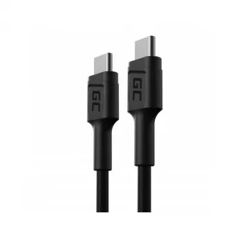 Green Cell KABGC31 USB laidas USB 2.0 0,3 m USB C Juoda
