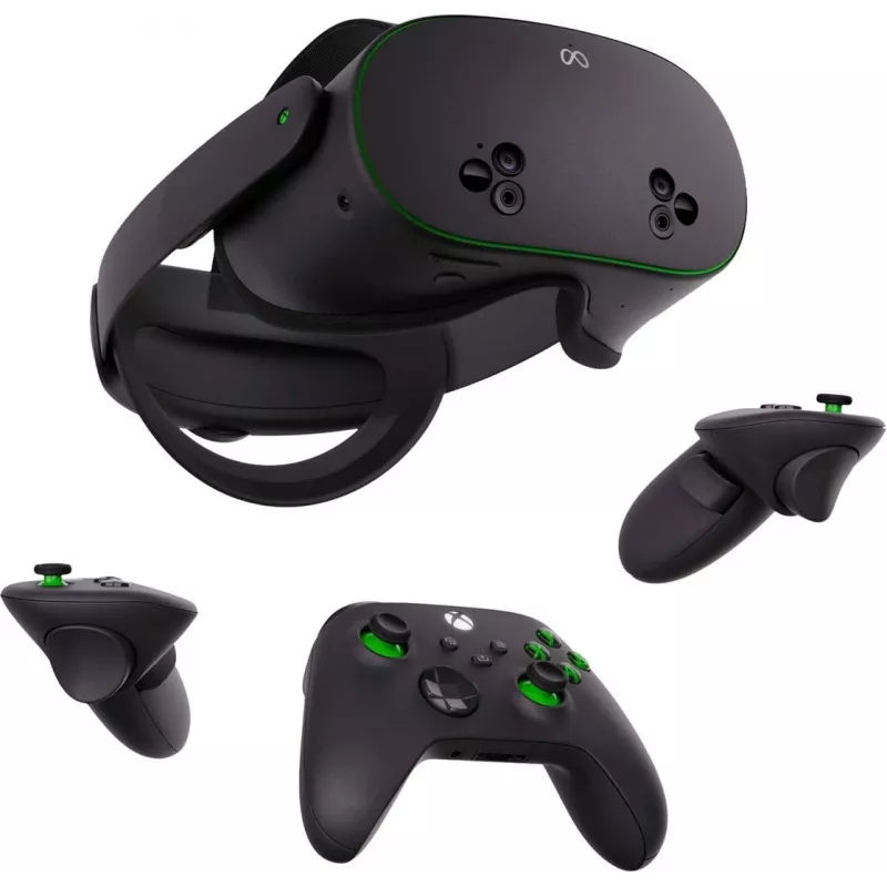 VR ausinės Oculus Meta Quest 3S Xbox Edition 128GB — autonominis mišriosios realybės įrenginys