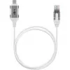 Goobay eterneto kabelis USB-C 3.1 į RJ45 plonas 1 m - jungia maršrutizatorių, modemą arba (74385)