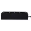 Ventiliatoriaus šakotuvas DeepCool FH-04 — 20 kontaktų ATX į 4× 3 kontaktų Molex, 0,55 m kabelis, juodas