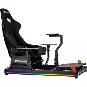 Thermaltake GF500 Flight Simulator Cockpit Black GSC-F50-CPASBB-01 Sim Rig (GSC-F50-CPASBB-01)