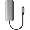 Satechi 4-in-1 dokinė stotelė ST-H3C25EM USB-C 3.2 Gen2 pilka (ST-H3C25EM)