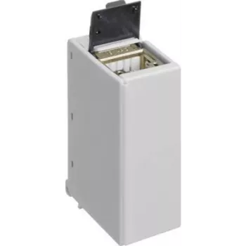 Hager ZZ45ZPH6 - RJ-45 - 2P - 6a - Pilka - 18 mm - 35 mm