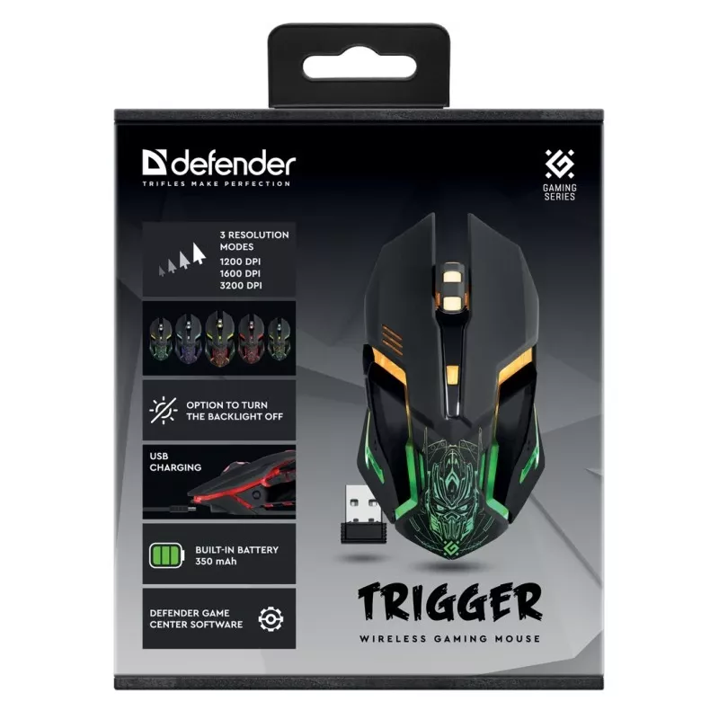 Belaidė žaidimų pelė TRIGGER GM-934