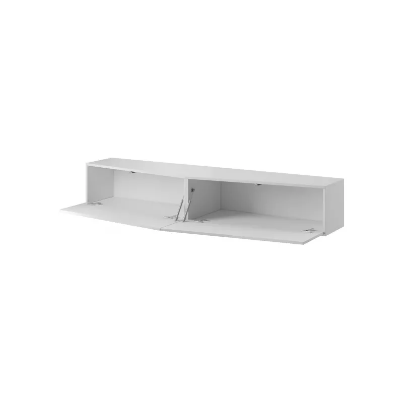 Cama svetainės baldų komplektas VIGO SLANT 6 baltas/baltas blizgus