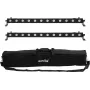 LED juostų rinkinys EUROLITE 2x LED BAR-12 QCL RGBA su minkštuoju krepšiu – 2 vnt., QCL RGBA šviesos diodai