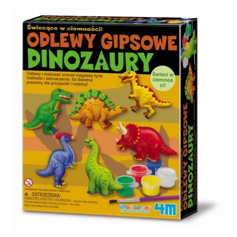 4M Gipso liejiniai, Dinozaurai
