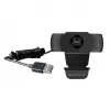 Conceptronic AMDIS 1080P Full HD internetinė kamera su mikrofonu, 2 MP, 1920 x 1080 pikselių, Full HD, 30 kadrų per sekundę, H.264, M-JPEG, YUV, 90°
