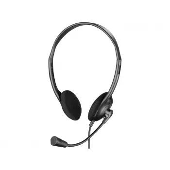 Advanced Accessories USB ausinės su mikrofonu - juodos