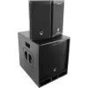 Maitinama 2.1 aktyvi garso sistema Omnitronic MAXX-1206DSP 120 W RMS Bluetooth