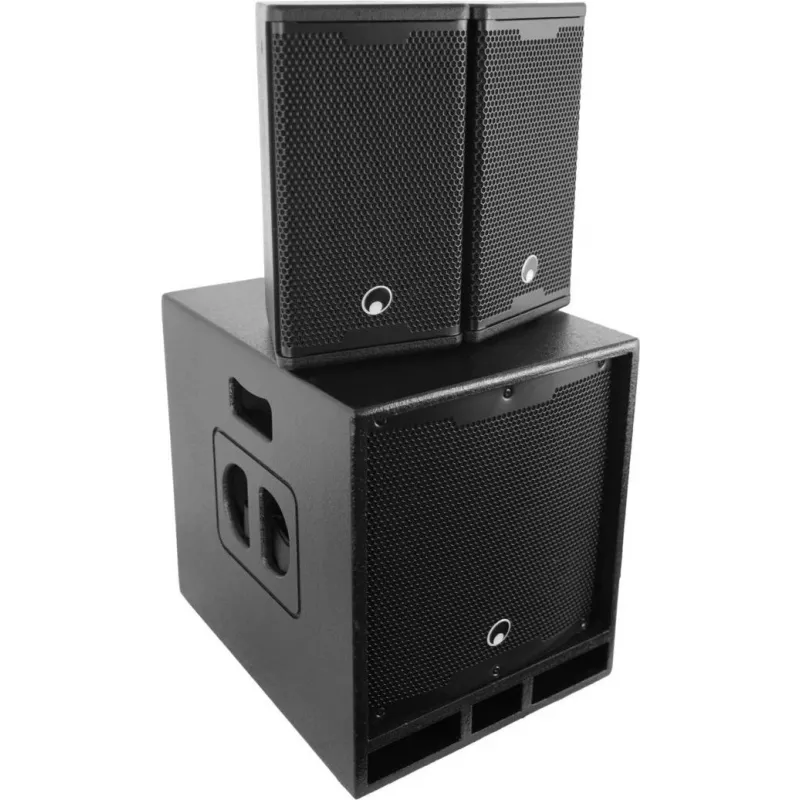 Maitinama 2.1 aktyvi garso sistema Omnitronic MAXX-1206DSP 120 W RMS Bluetooth