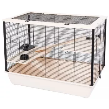 INTER-ZOO Hugo Wood beige - narvelis graužikams - 78 x 48 x 58 cm