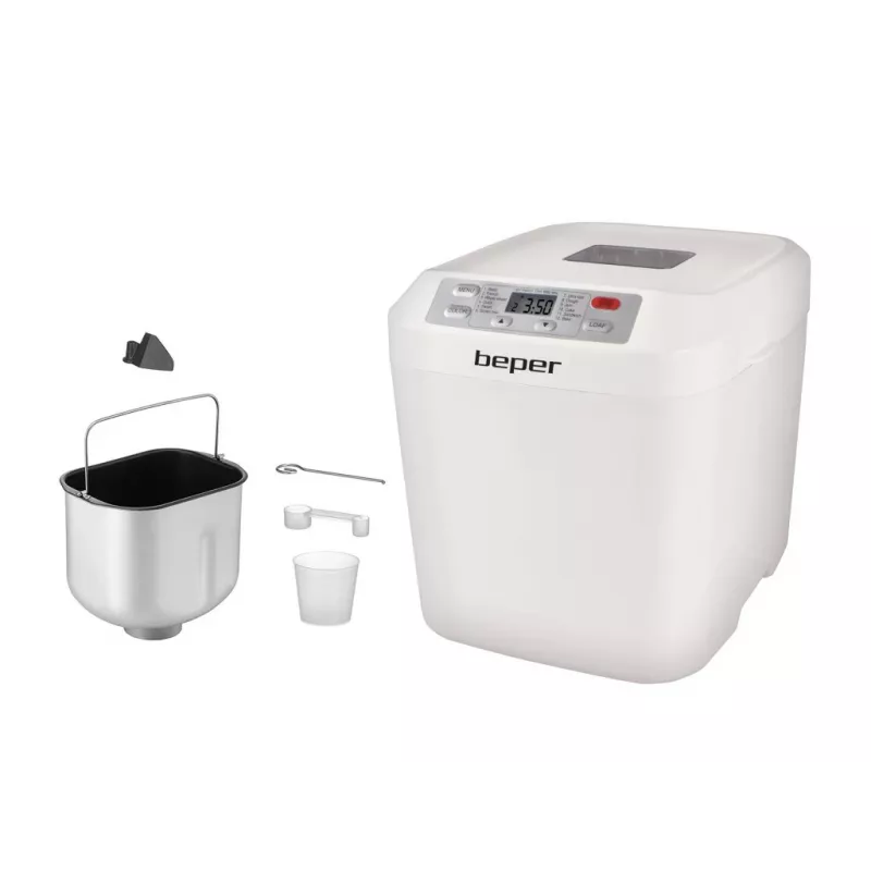 Duonkepė Beper BC.130 – 550 W, 12 programų, 600–900 g kepalai
