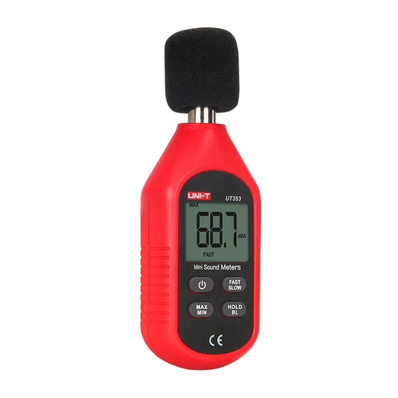 Garso lygio matuoklis Unit UT353, 30–130 dB diapazonas, 31,5 Hz–8 kHz dažnis