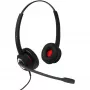 Binaural USB laisvų rankų įranga Plusonic 10.2P suderinama su BBB, laidinis USB ryšys, binauralinis dizainas