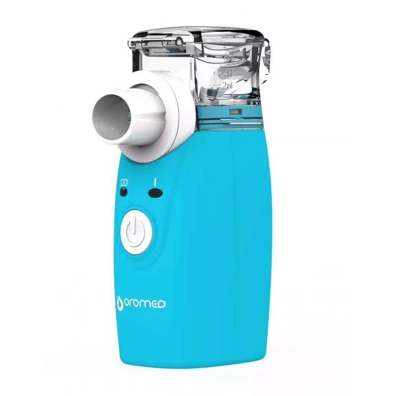 Garinis inhaliatorius HI-TECH MEDICAL ORO-MESH Baterinis maitinimas Mėlynas Baltas