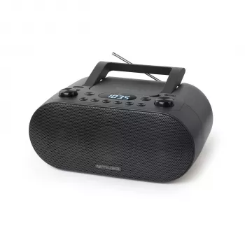 Muse | Nešiojamasis radijas su Bluetooth ir USB prievadu | M-35 BT | AUX įvestis | Juoda