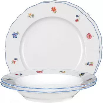 Seltmann Weiden 4003106989848 stalo indų rinkinys 12 vnt. Porcelianas baltas