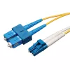 Eaton Tripp Lite Series Duplex Singlemode 9/125 Fiber Patch Cable (LC/SC), 5M (16 ft.) - Patch-Cable - LC Single-Modus (M) to SC Single-Modus (M) - 5,0m - Fibre Optic - Duplex - 9/