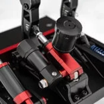 Pedalų komplektas Simagic P1000-RS Juoda su apkrovos elemento stabdžiu, modelis S305