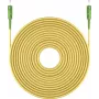 Goobay 59645 šviesolaidinis kabelis 25 m SC/APC FTTH OS2 geltonas (59645)