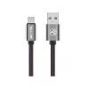 USB į Micro USB duomenų laidas Tellur 1 m džinsinio stiliaus