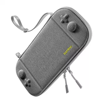 Apsauginis nešiojimo dėklas Tomtoc FancyCase-G05, skirtas Nintendo Switch 2, pilkas
