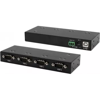 Exsys EX-13074HM – USB 2.0 keitiklis, USB-B į 4x RS-232, FTDI