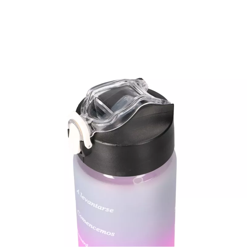 Extralink motyvacinė vandens buteliukų rinkinys 3W1 rožinė-juoda 2000ML+900ML+300ML
