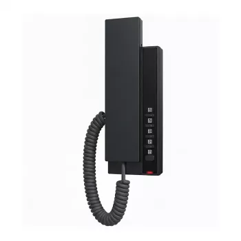 Viešbučio telefonas Fanvil H601W su Wi‑Fi ryšiu — svetingumo stalinis telefonas, 2 SIP paskyros, PoE pasirinktinai