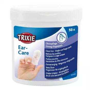 TRIXIE Ear-Care ausų servetėlės - 50 vnt.