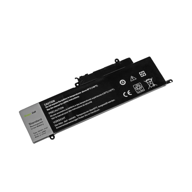 Baterija Green Cell DE82, skirta DELL Inspiron 11 3147 3148 3152 3153 3157 3158 13 7347 7348 7352 7353 7359
