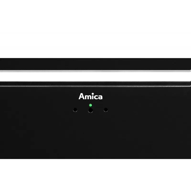 Įmontuojamas gartraukis AMICA OMC6751B — įmontuojamas virtuvinis gartraukis, metalinis filtras, 62 dB, energijos klasė A