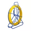 Extralink Rodder 3.8mm 75m | Kabelio traukimo strypas | Stiklo pluošto FRP, skersmuo 3.8 mm, ilgis 75 m, geltonas