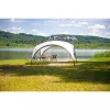 Pavillon renginių pastogė, 4,5 x 4,5 m (šviesiai pilka / pilka)