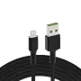 Green Cell KABGC05 lightning laidas 1,2 m juodas