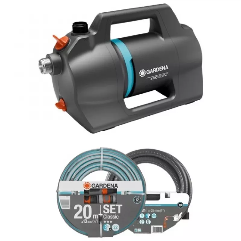 Sodo siurblys 4200 Silent Set tamsiai pilka / turkio, 600 vatų, modelis 2023