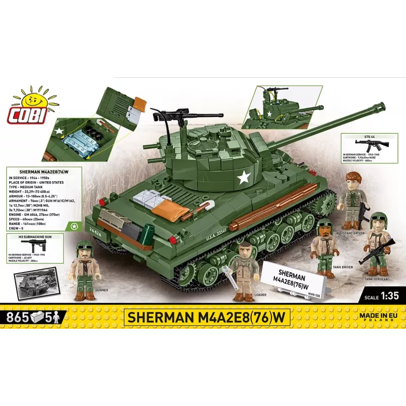 Blokai Sherman M4A2E8 865 blokai