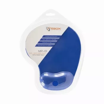Sbox MP-01BL Gelinis pelės kilimėlis mėlynas