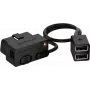 Maitinimo kabelis juodas USB A Garmin 010-12530-23