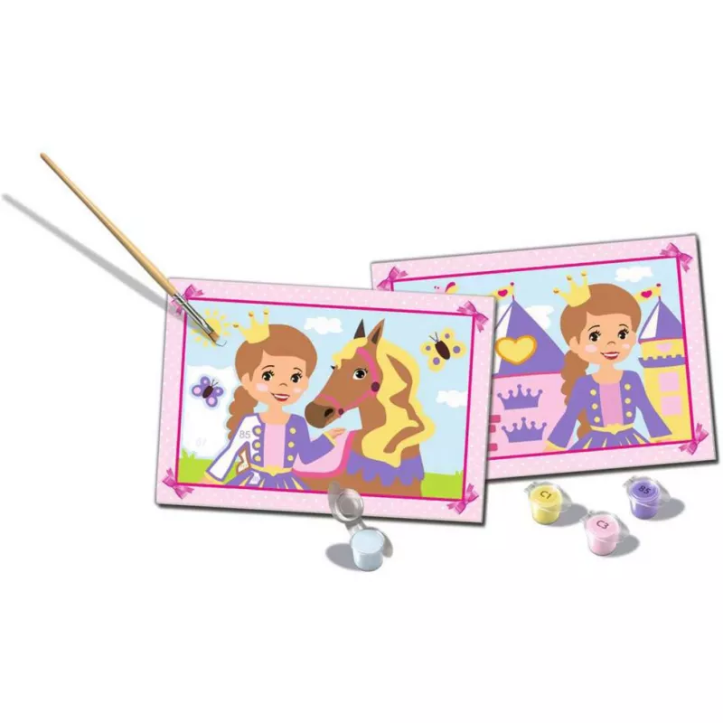 CreArt Junior - Kleine Prinzessin, dažymas