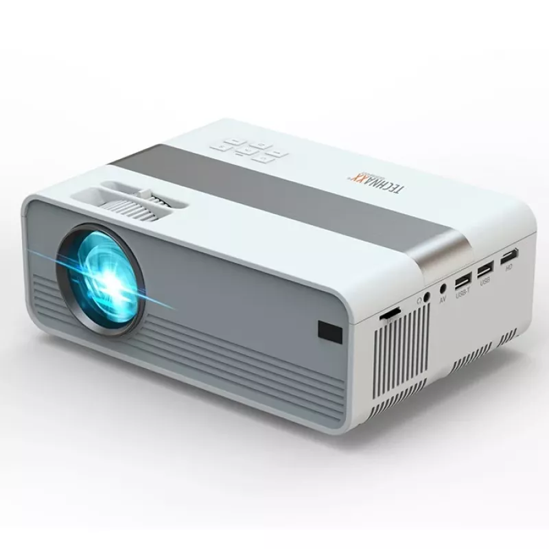 Technaxx TX-127 Standard Throw Projector 2000 ANSI Lumens LCD 1080p (1920x1080) Sidabrinė White